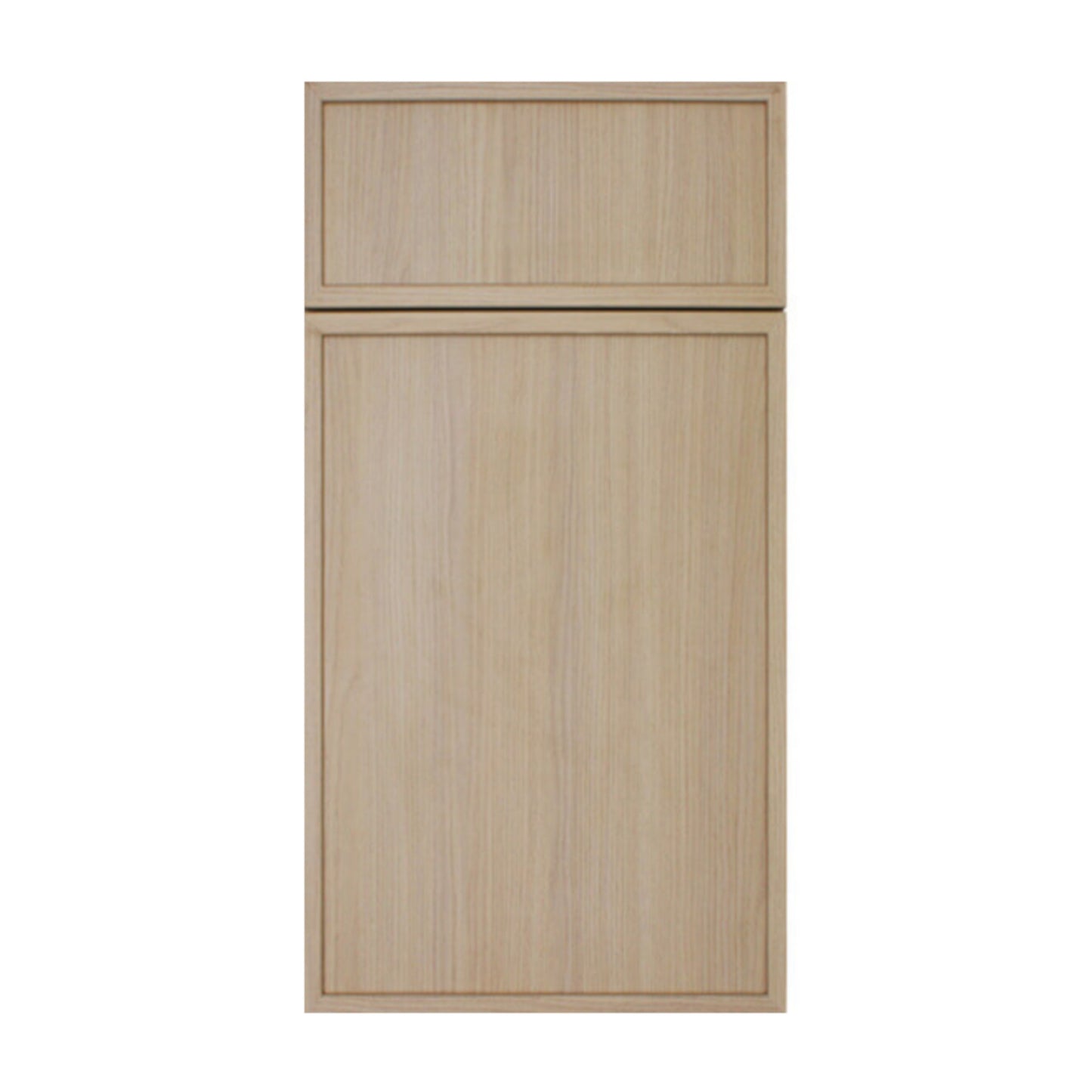 Blonde Oak Slim Shaker Sample Door