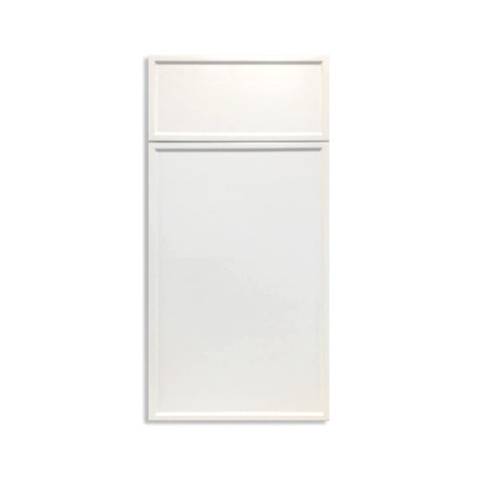 Stratus White Slim Shaker Sample Door