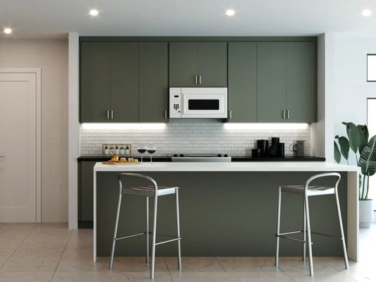 Emerald Green Kitchen Cabinets: A Bold Choice for a Modern Home