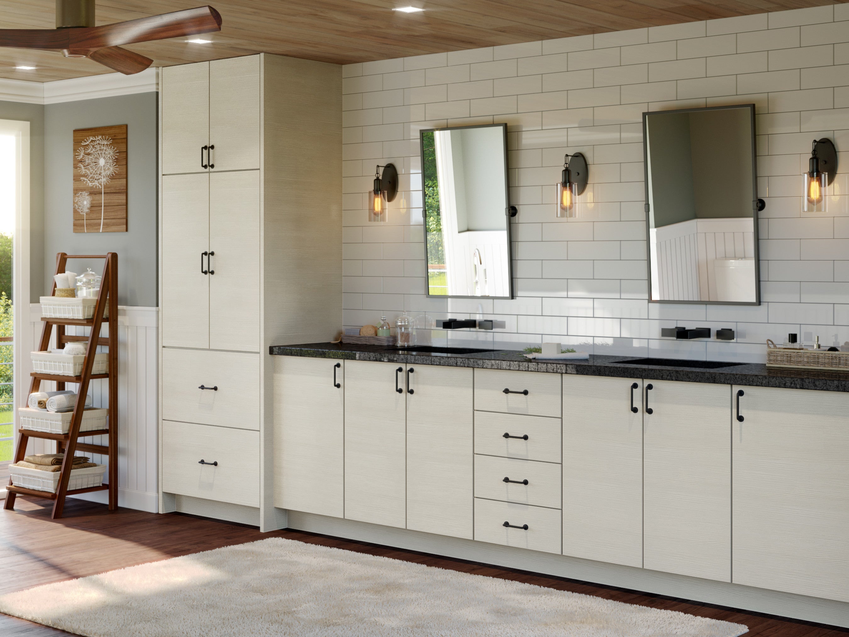 White Wood Bathroom Vanities – tagged