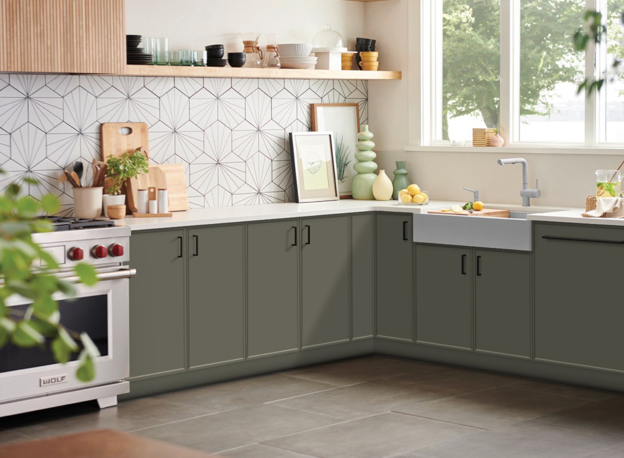 Gauntlet Gray Slim Shaker Kitchen Cabinets – tagged 