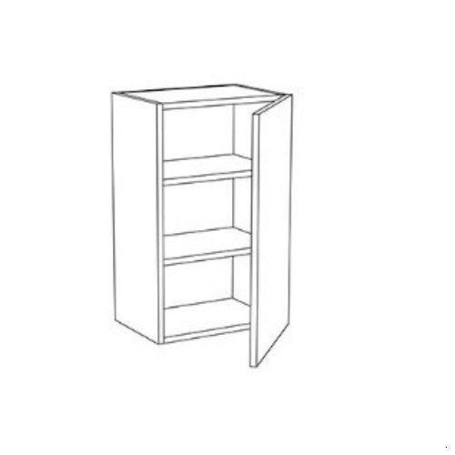 Sage Green Shaker 18" W x 30" H Wall Cabinet