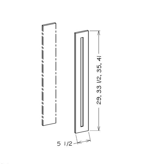 Honey Shaker 5 1/2 x 41 Filler Overlay
