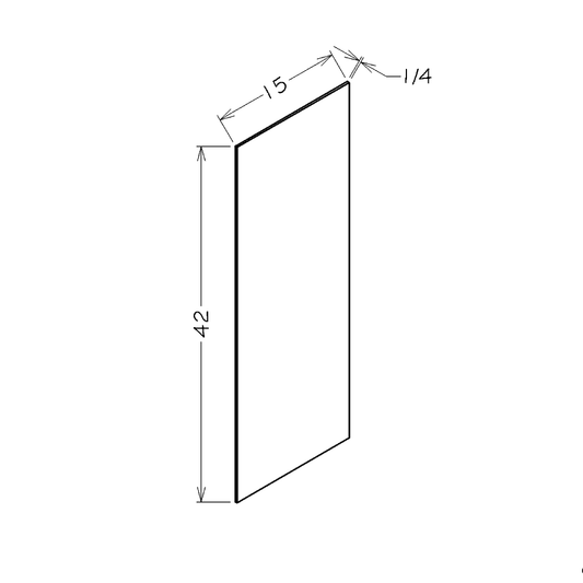 Honey Shaker 15"W x 42"H Wall Skin Panel