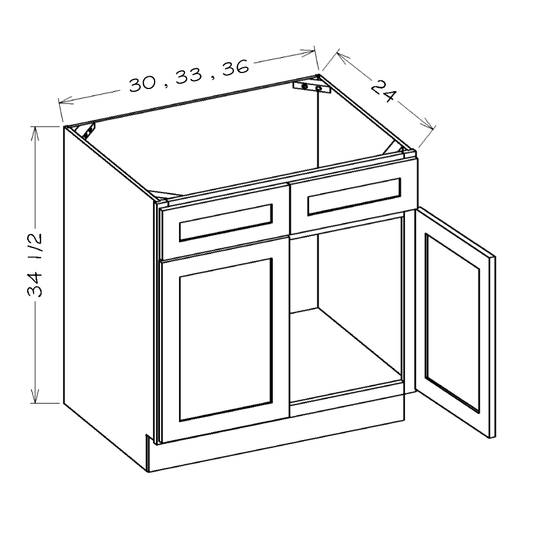 Honey Shaker 30" Sink Base