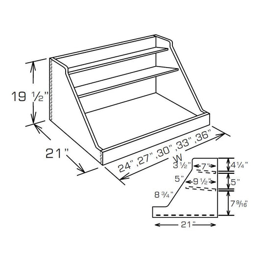 Pot & Pan Roll Out Kit For B33