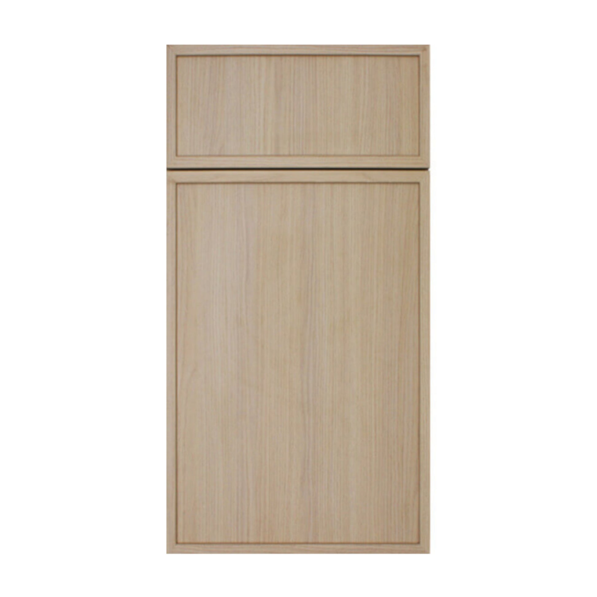Blonde Oak Slim Shaker Sample Door
