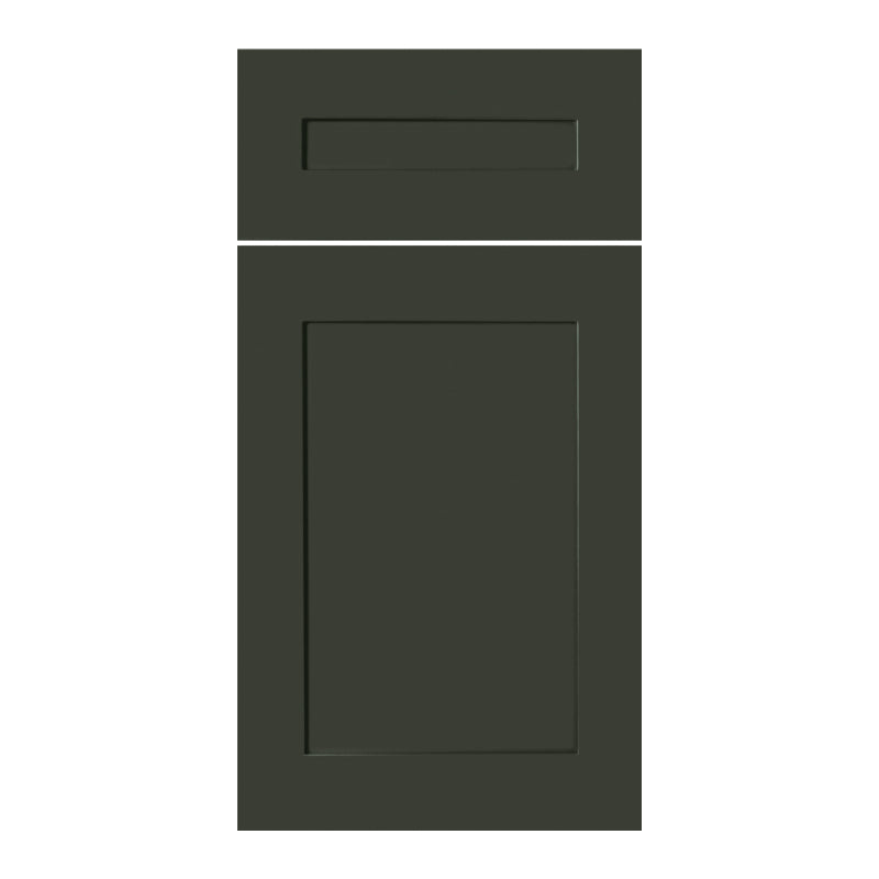 Forest Green Shaker Sample Door