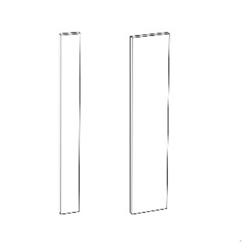 Whisper Blue Shaker 6" W x 36" H Wall Filler