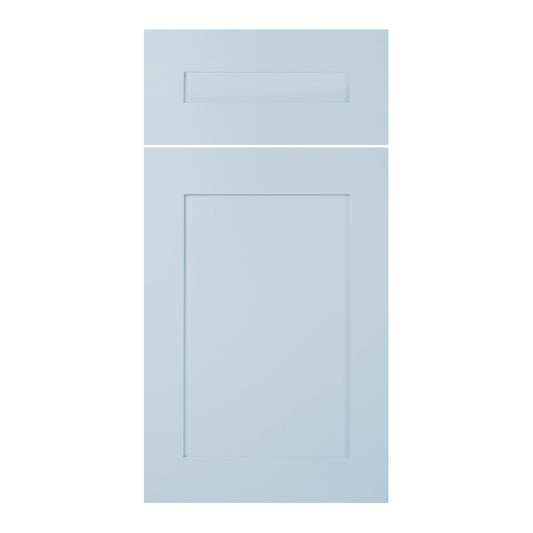 Whisper Blue Shaker Sample Door