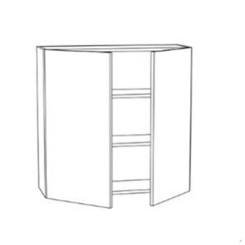 Ultra White 33" W x 36" H Wall Cabinet